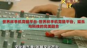 世界杯手机竞猜平台-世界杯手机竞猜平台，娱乐与科技的完美融合