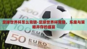 足球世界杯怎么竞猜-足球世界杯竞猜，乐趣与策略并存的盛宴