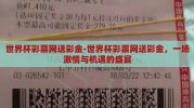 世界杯彩票网送彩金-世界杯彩票网送彩金，一场激情与机遇的盛宴