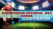 世界杯冠军竞猜在哪里-世界杯冠军竞猜，激情与预测的碰撞