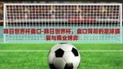 韩日世界杯盘口-韩日世界杯，盘口背后的足球盛宴与商业博弈
