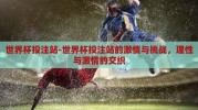 世界杯投注站-世界杯投注站的激情与挑战，理性与激情的交织