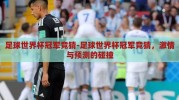 足球世界杯冠军竞猜-足球世界杯冠军竞猜，激情与预测的碰撞