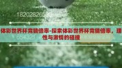 体彩世界杯竞猜倍率-探索体彩世界杯竞猜倍率，理性与激情的碰撞