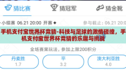 手机支付宝世界杯竞猜-科技与足球的激情碰撞，手机支付宝世界杯竞猜的乐趣与挑战