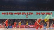 体彩世界杯-体育彩票与世界杯，激情与梦想的交汇