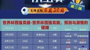 世界杯四强竞猜-世界杯四强竞猜，预测与激情的碰撞