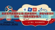 足球世界杯竞猜彩票-足球世界杯，激情与智慧的碰撞——竞猜彩票的魅力