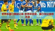 世界杯盘口网站让球-世界杯足球，盘口与让球的艺术