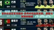 世界杯冠亚军竞猜赔-世界杯冠亚军竞猜，激情与策略的碰撞