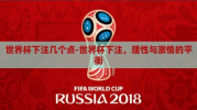 世界杯下注几个点-世界杯下注，理性与激情的平衡