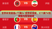 世界杯竞猜组c77典tv-世界杯竞猜，C77典TV的激情与智慧碰撞