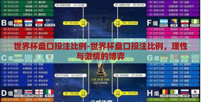世界杯盘口投注比例-世界杯盘口投注比例,理性与激情的博弈 世界杯盘口投注比例-世界杯盘口投注比例,理性与激情的博弈