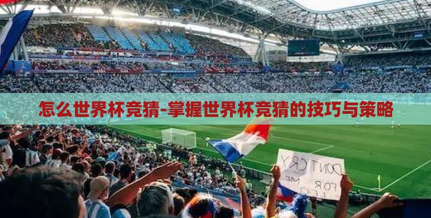 怎么世界杯竞猜-掌握世界杯竞猜的技巧与策略