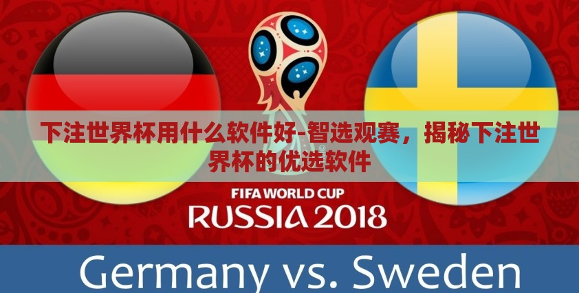 下注世界杯用什么软件好-智选观赛,揭秘下注世界杯的优选软件 下注世界杯用什么软件好-智选观赛,揭秘下注世界杯的优选软件