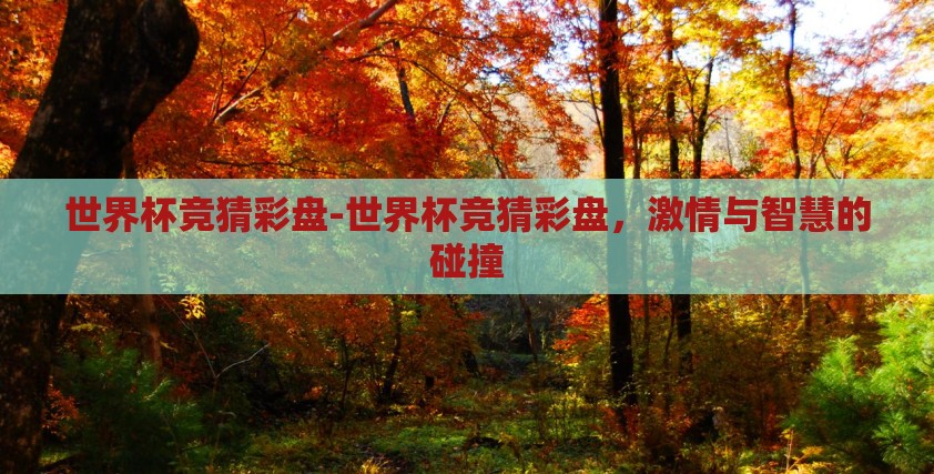 世界杯竞猜彩盘-世界杯竞猜彩盘,激情与智慧的碰撞 世界杯竞猜彩盘-世界杯竞猜彩盘,激情与智慧的碰撞