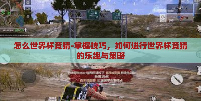 怎么世界杯竞猜-掌握技巧,如何进行世界杯竞猜的乐趣与策略 怎么世界杯竞猜-掌握技巧,如何进行世界杯竞猜的乐趣与策略
