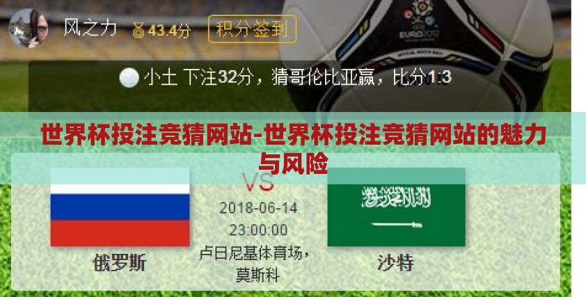 世界杯投注竞猜网站-世界杯投注竞猜网站的魅力与风险